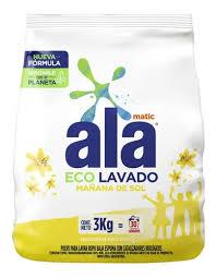 JABON ALA EN POLVO MATIC MA?.DE SOL ECO L.X 3KG