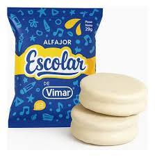 ALFAJOR ESCOLAR BLANCO X 28G.