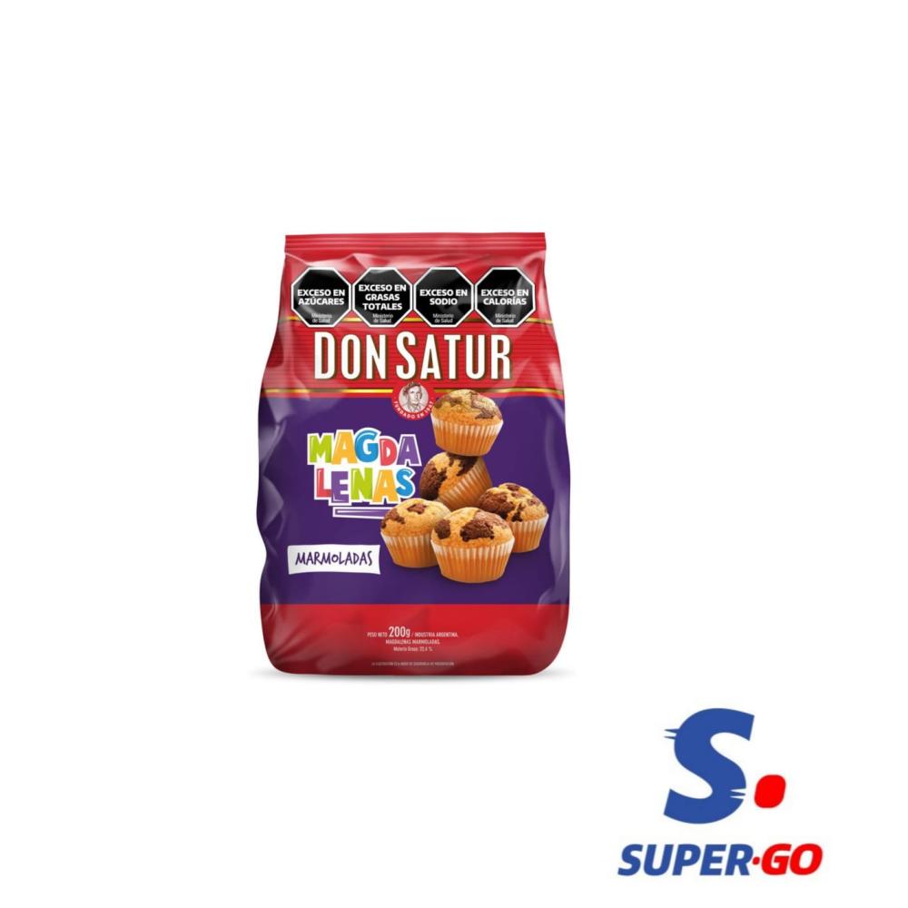 MAGDALENAS DON SATUR MARMOLADOS X 200G.