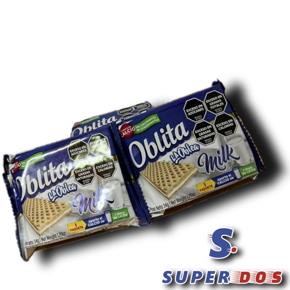 OBLEA OBLITA MILK X 34G.