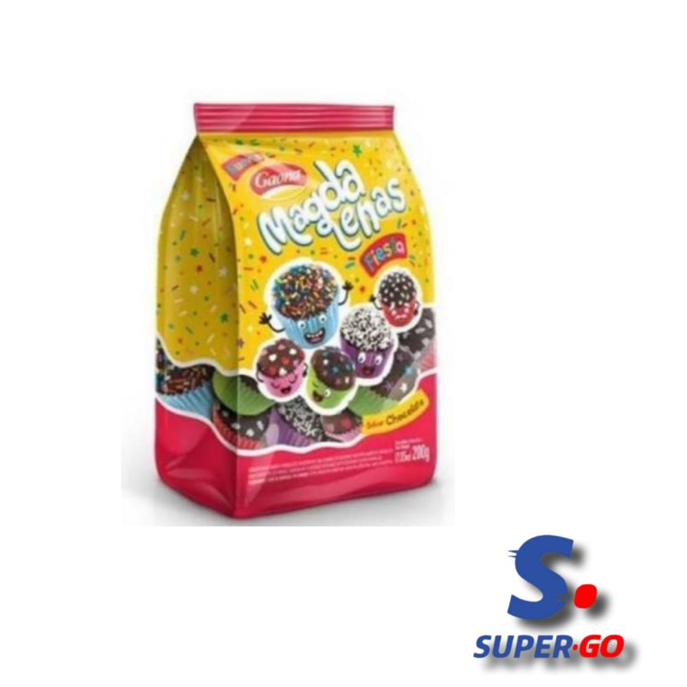 MAGDALENAS GAONA FIESTA CHOCOLATE X 200G.