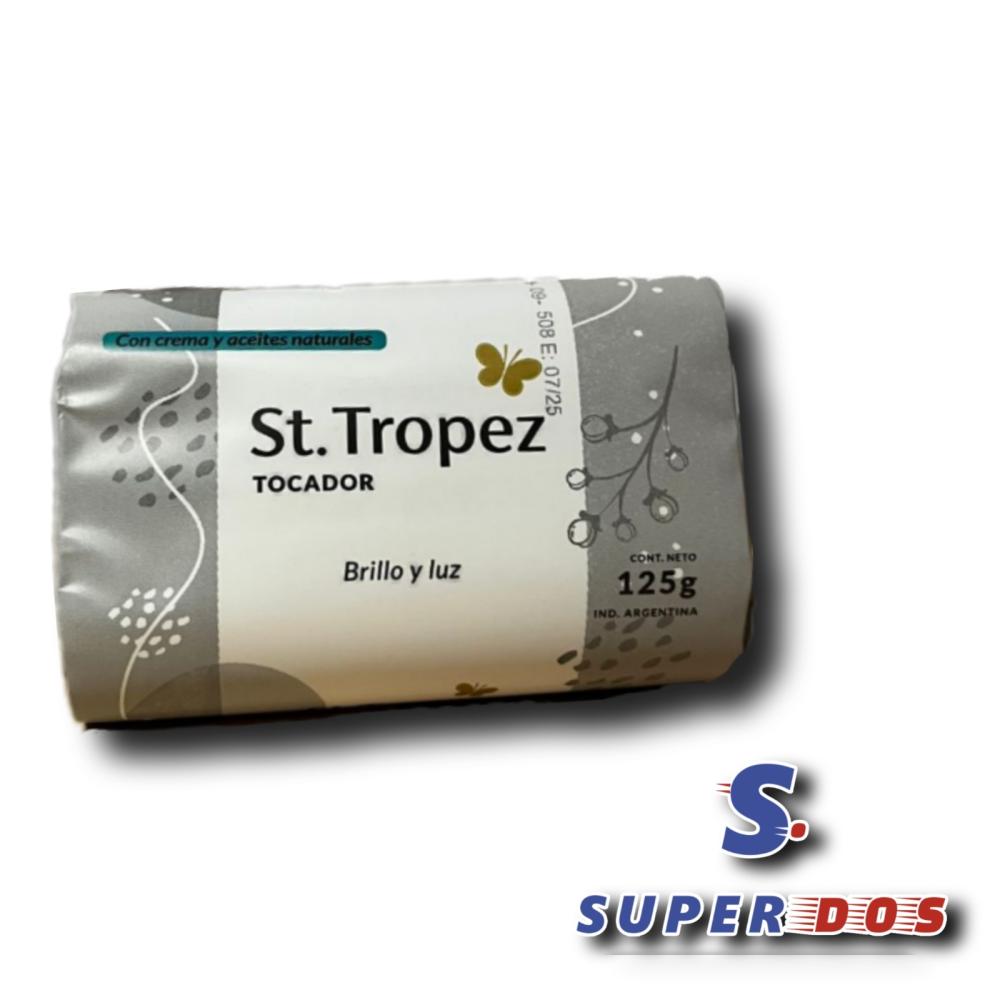 JABON TOC.ST TROPEZ BRILLO Y LUZ X 125G.