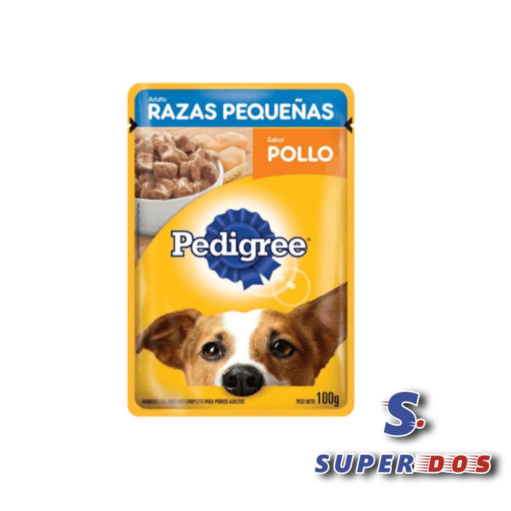 ALIM.P/PERRO PEDIGREE RAZA PEQ. POLLO X 100G.