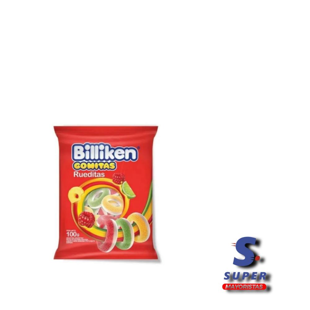 GOMITAS BILLIKEN RUEDITAS X 150G.