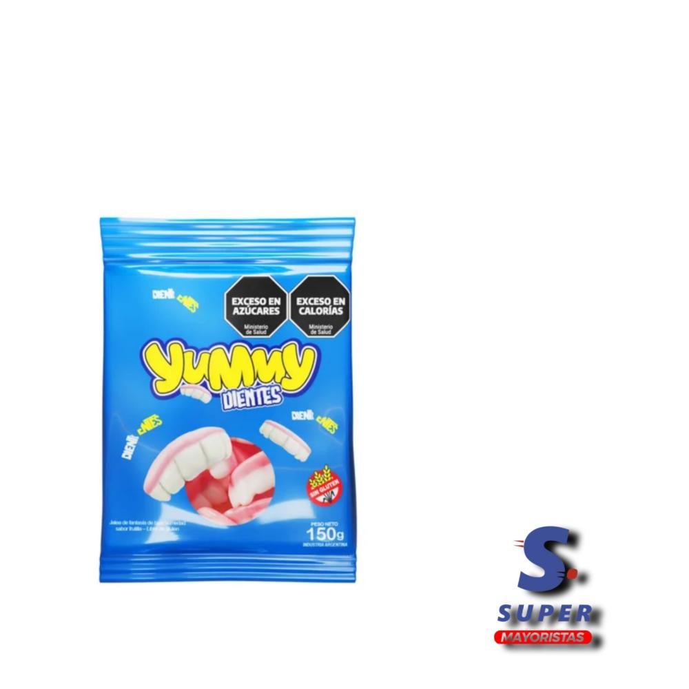 GOMITAS YUMMY DIENTES 10 X 50G.