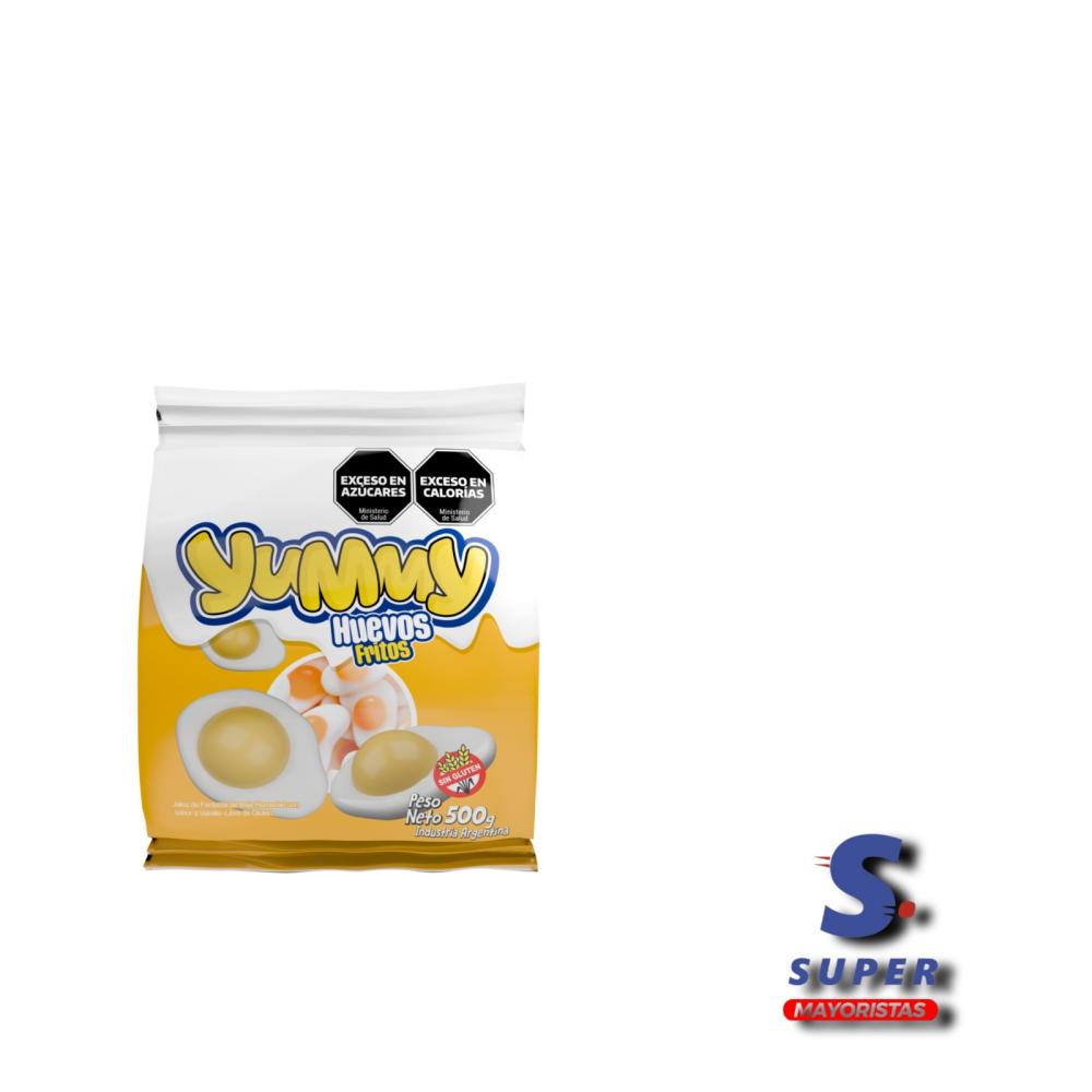GOMITAS YUMMY HUEVOS FRITOS 10 X 50G.