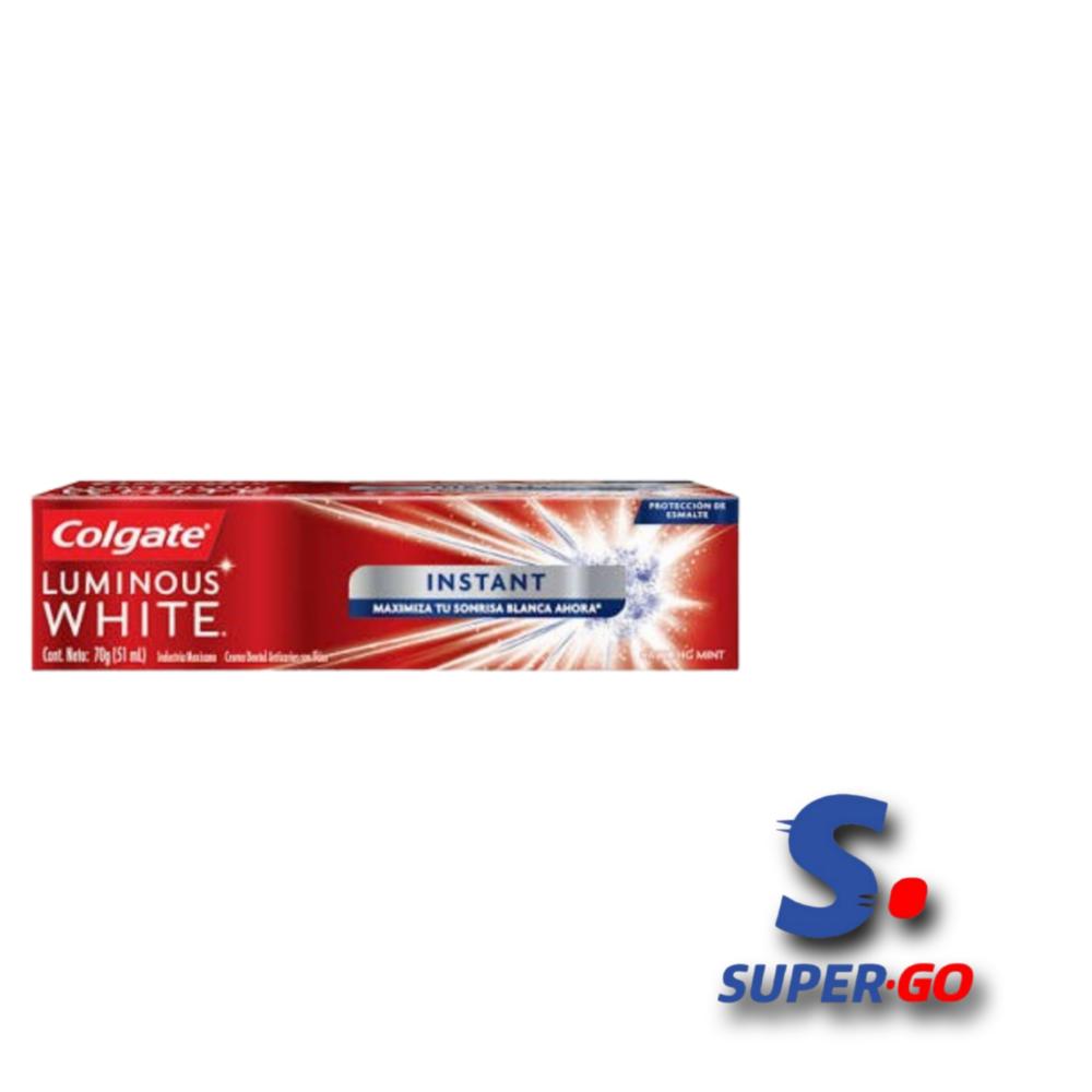 CREMA DENTAL COLGATE LUMINOUS WHITE BRILLANT X 70G