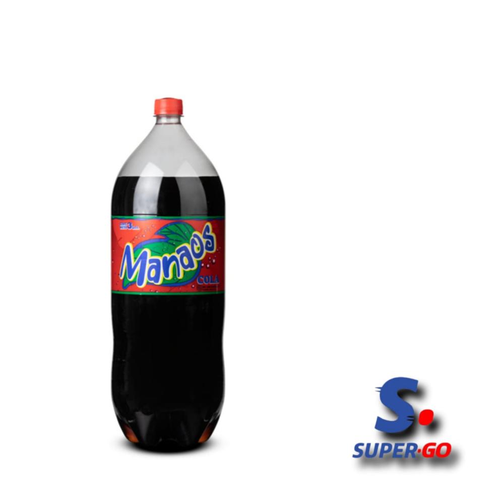GASEOSA MANAOS COLA X 3 LTS.