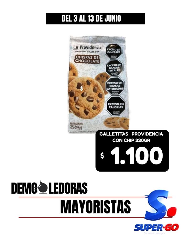GALL.LA PROVIDENCIA VAINILLA C/CHIPS X 220G.