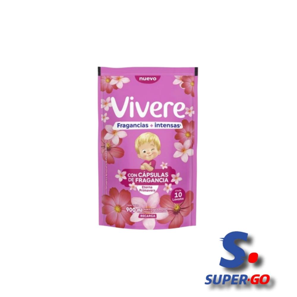 SUAVIZANTE VIVERE D/P PRIMAVERA X 900ML