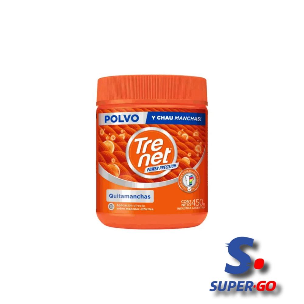 QUITAMANCHAS TRENET POLVO POW.PRECISION X 450G.POT