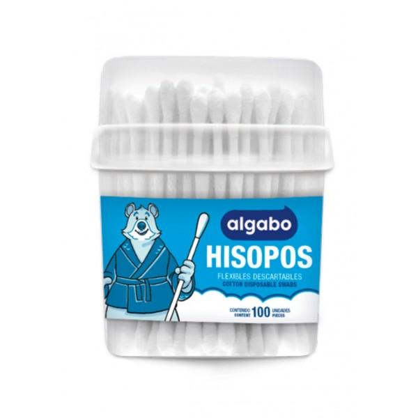 HISOPOS ALGABO X 100 UNID.