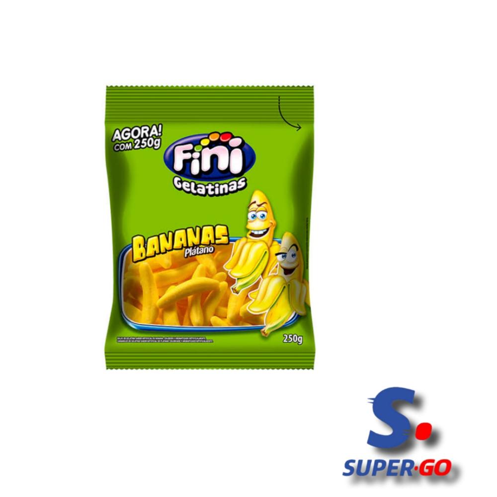 GOMITAS FINI BANANAS X 250G.