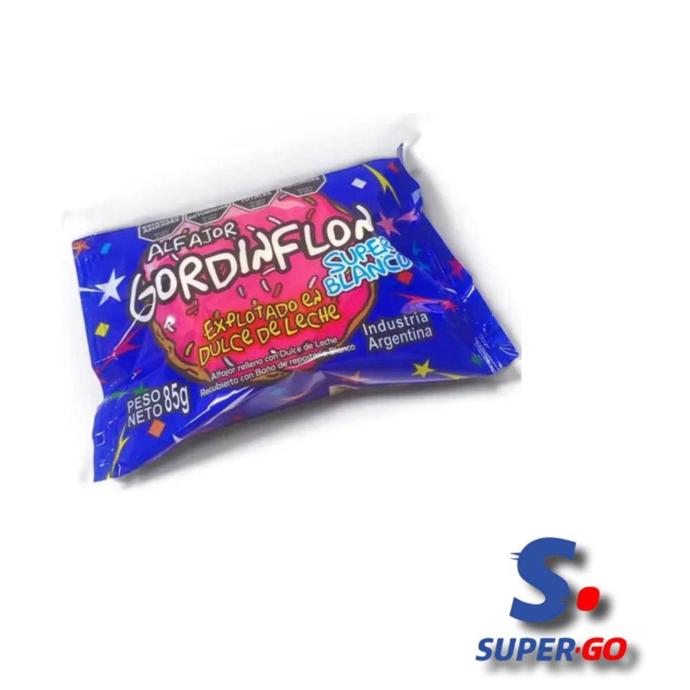 ALFAJOR GORDINGLON BLANCO X 85G.