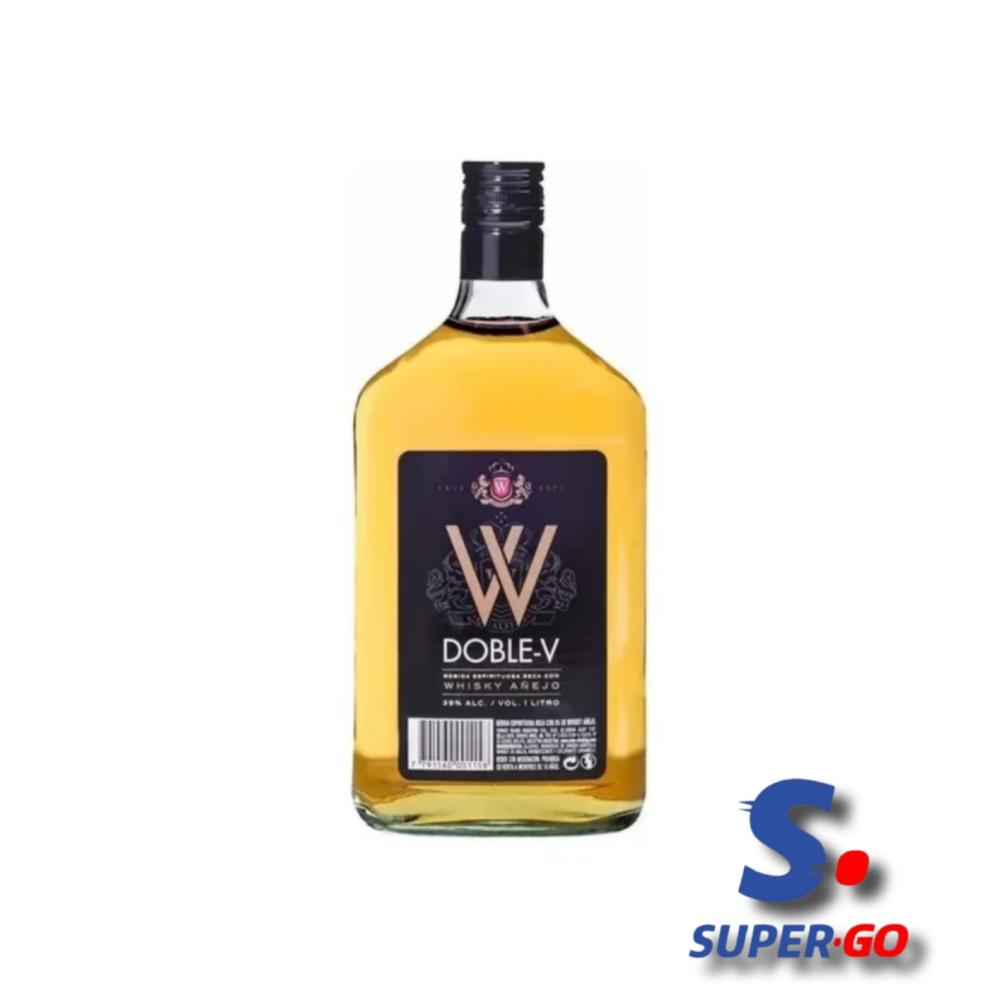 WHISKY DOBLE V X 1LT.