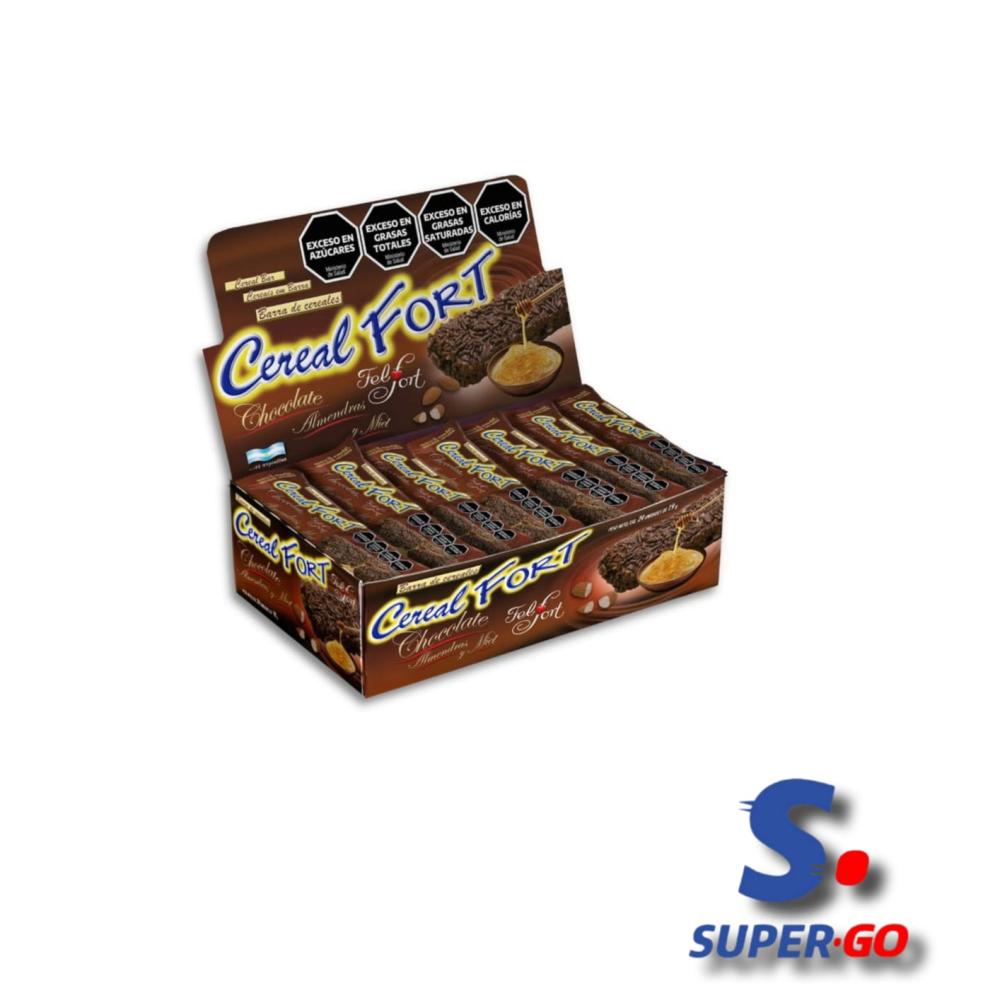 BARRA CEREAL FORT NUTRI C/CHOCOLATE X 21G.