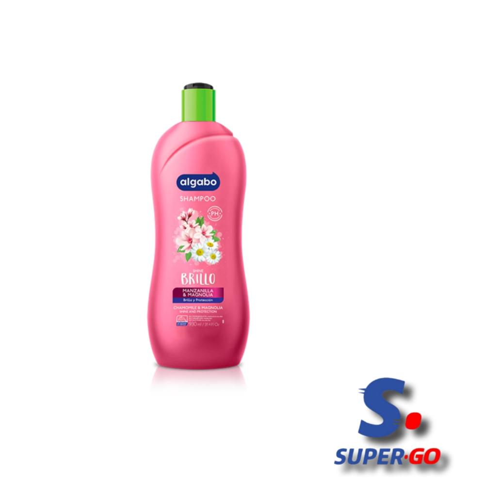 SHAMPOO ALGABO MANZANILLA Y MAGNOLIA X 930ML.