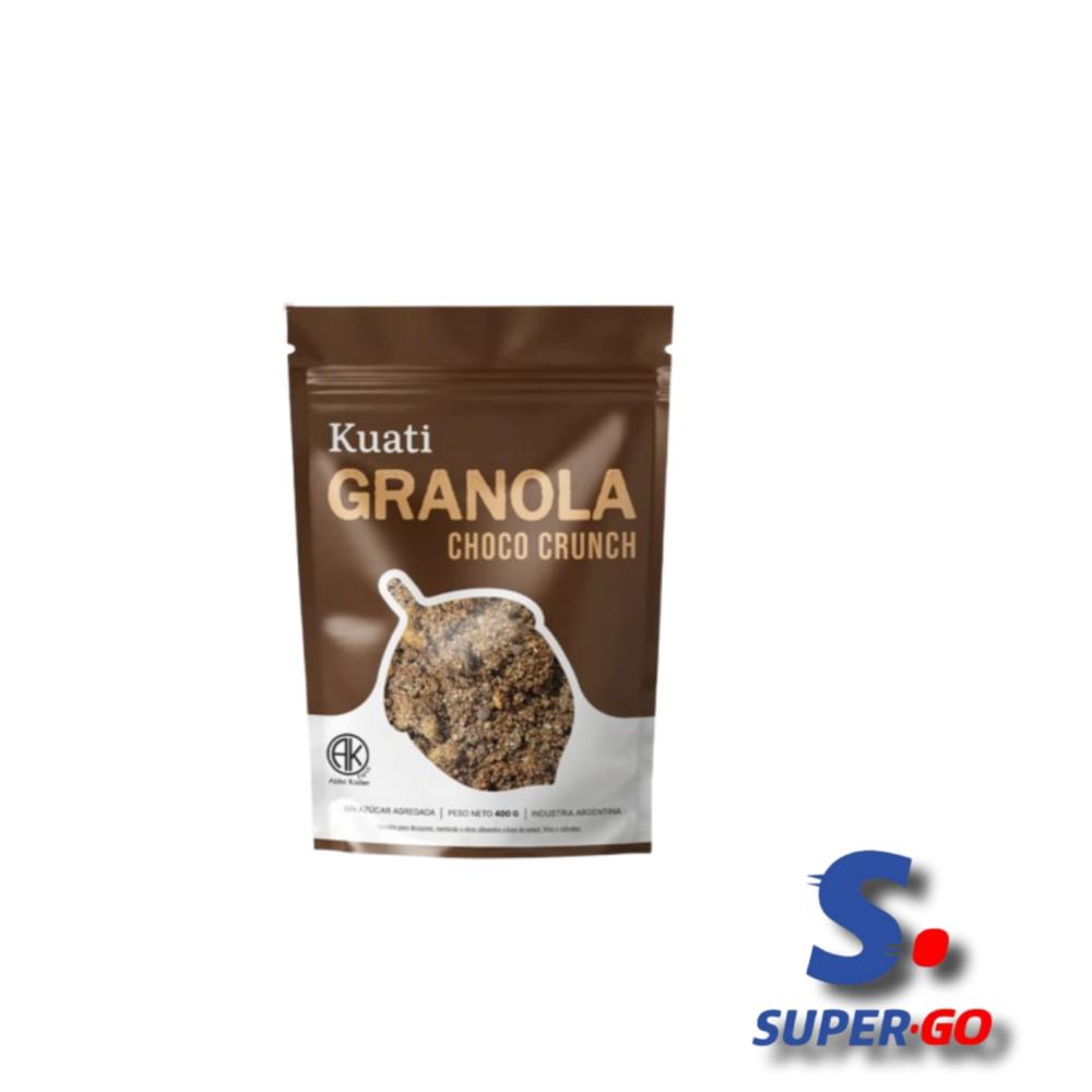 GRANOLA KUATI CHOCO CRUNCH X 400ML.