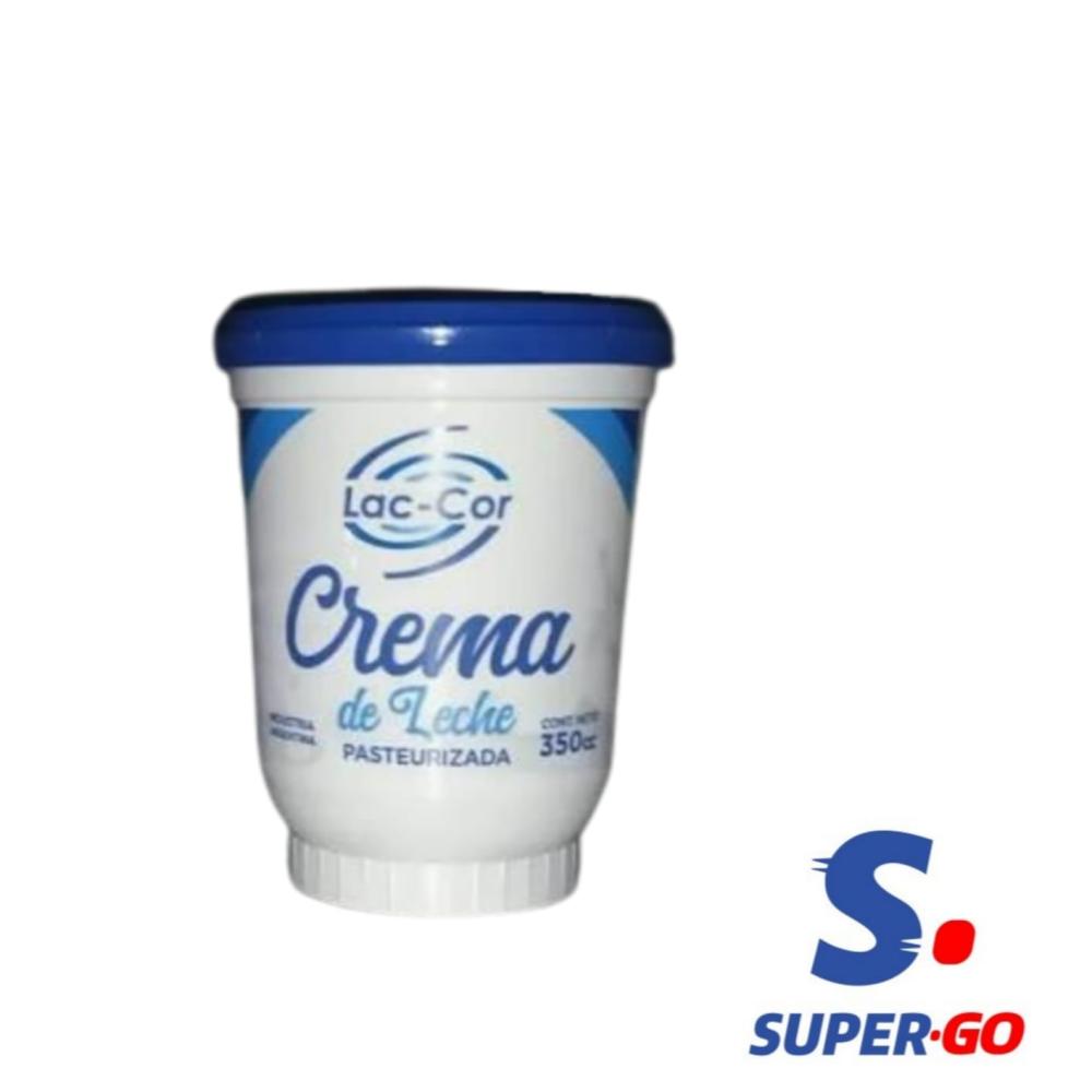 CREMA DE LECHE LAC-COR X 350G.