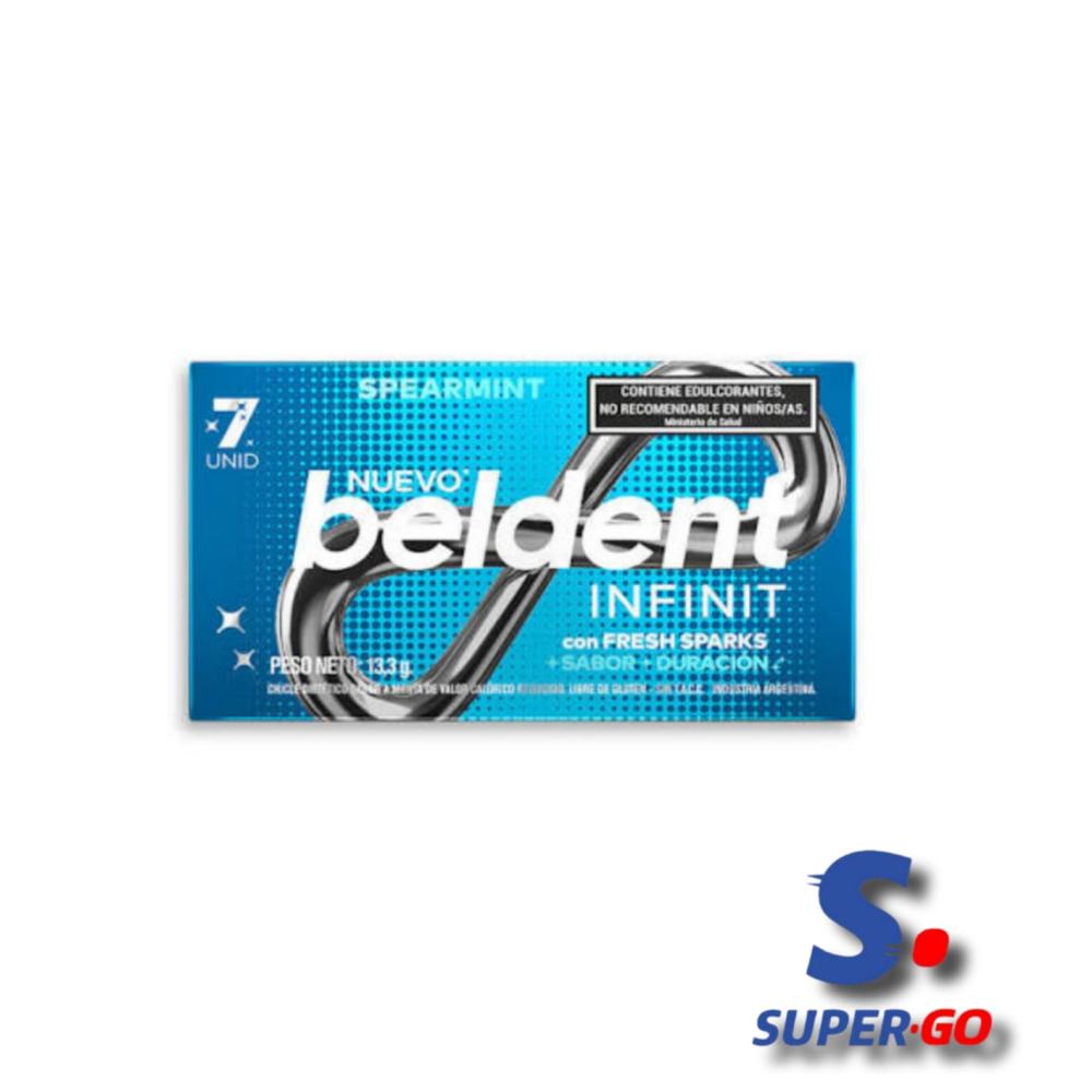 CHICLE BELDENT INFINIT SPEARMINT 12 X 26.6G.