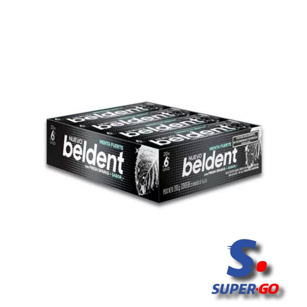 CHICLE BELDENT Q! MENTA POWER 20 X 10G.