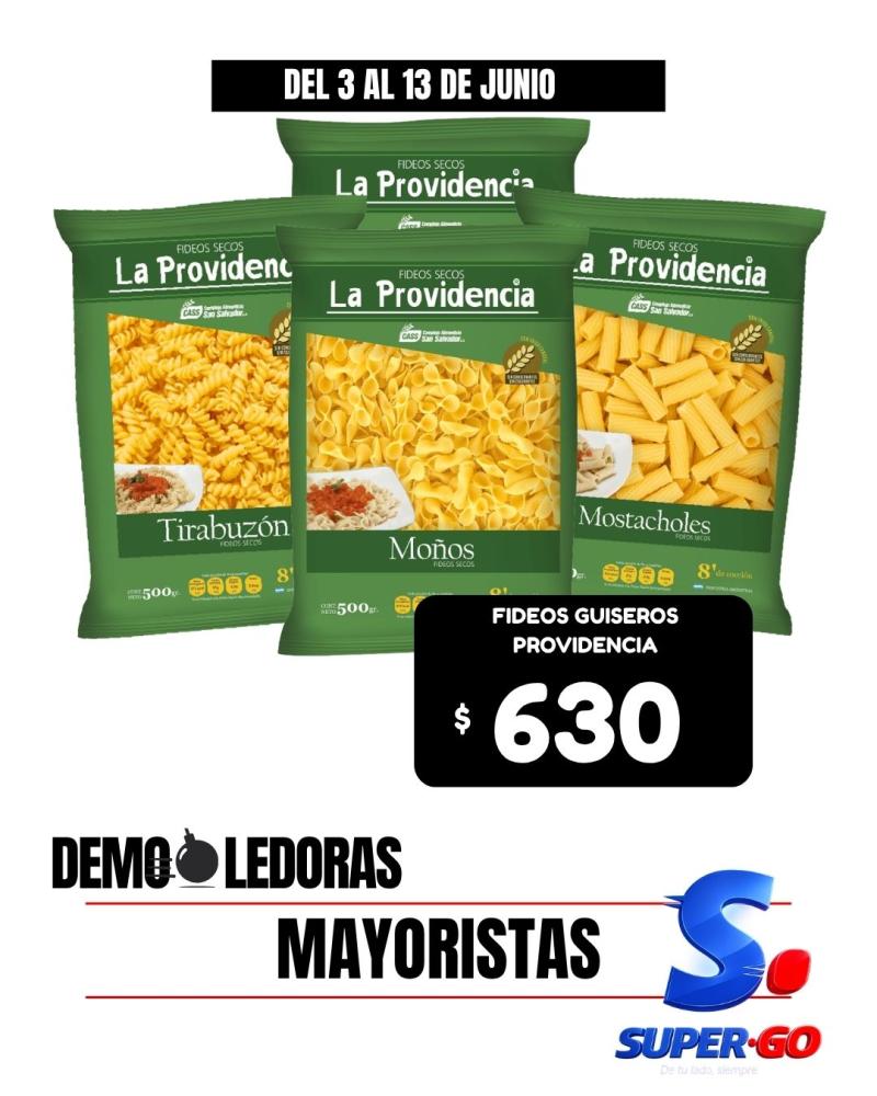 FIDEOS LA PROVIDENCIA RIGATI X 500G