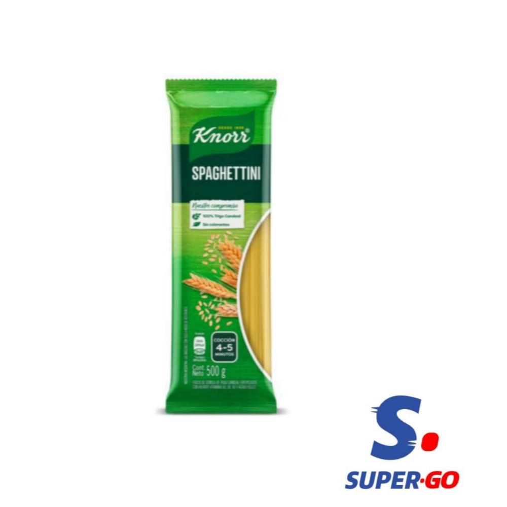 FIDEOS KNORR SPAGUETTI X 500G.