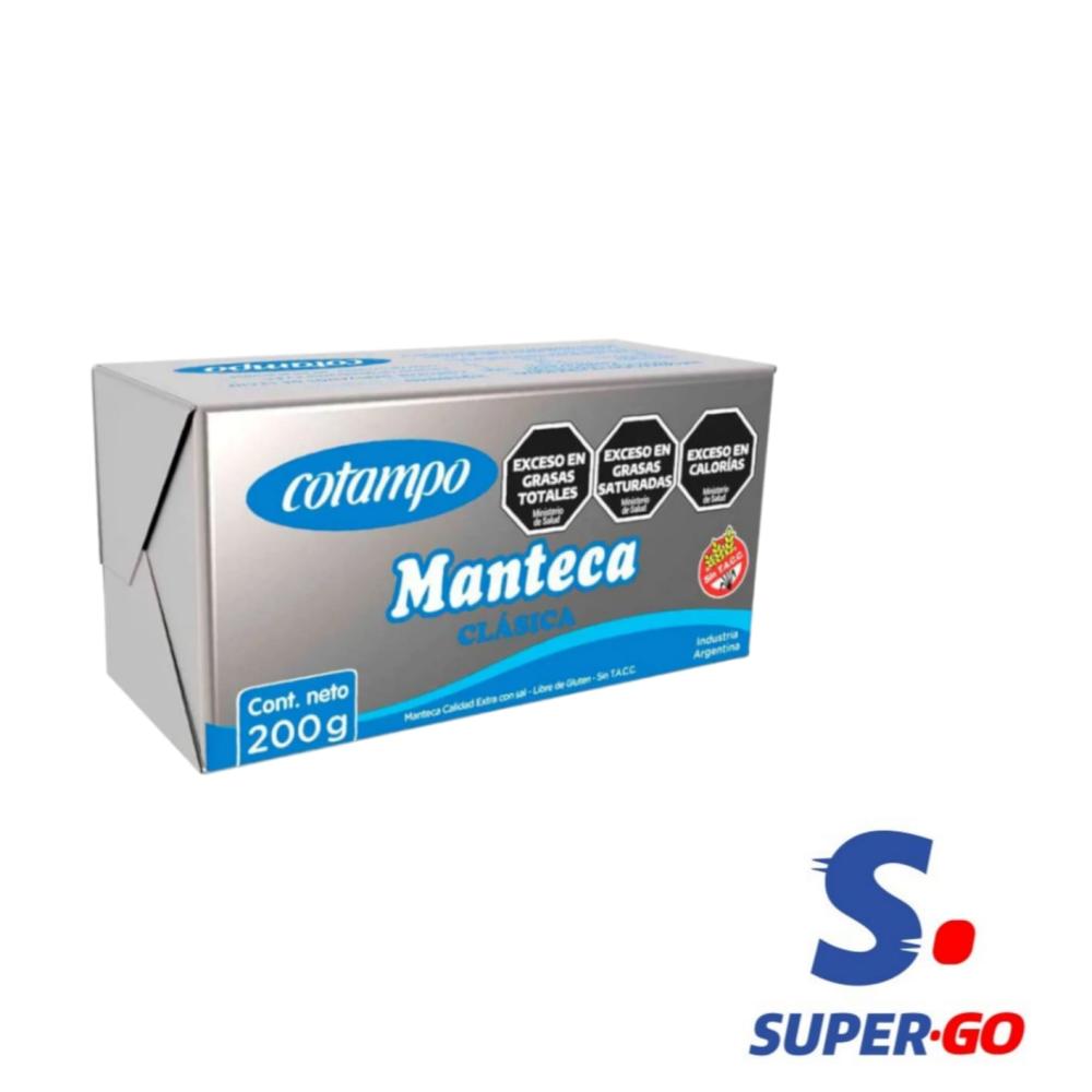 MANTECA COTAMPO X 200G.