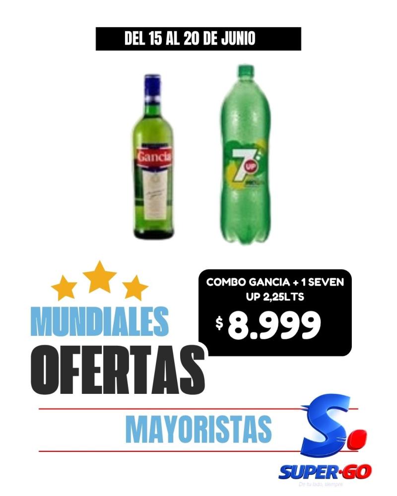 COMBO GANCIA + SEVEN UP