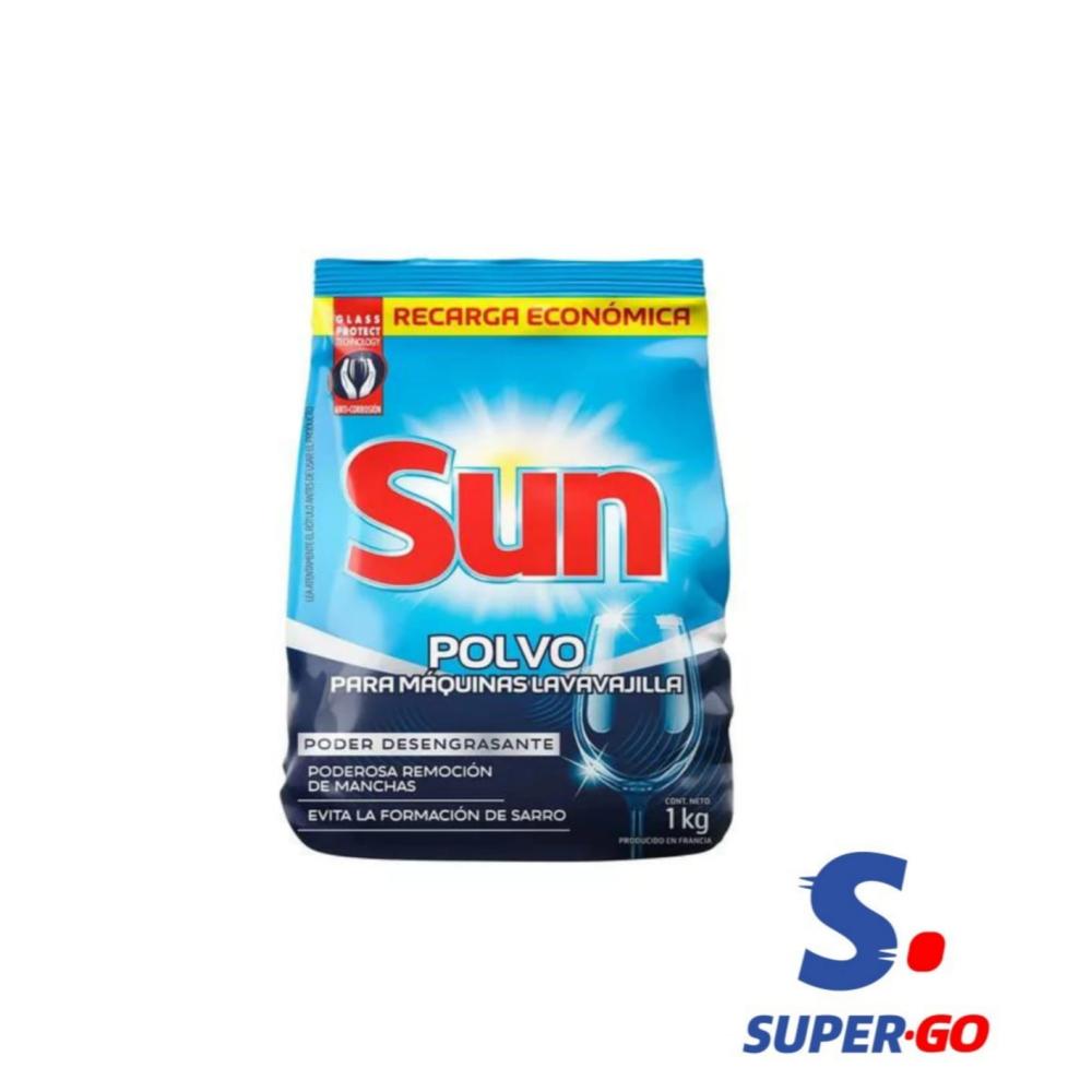 POLVO SUN LAVAVAJILLA DESENGRASANTE X 1KG.BOT.
