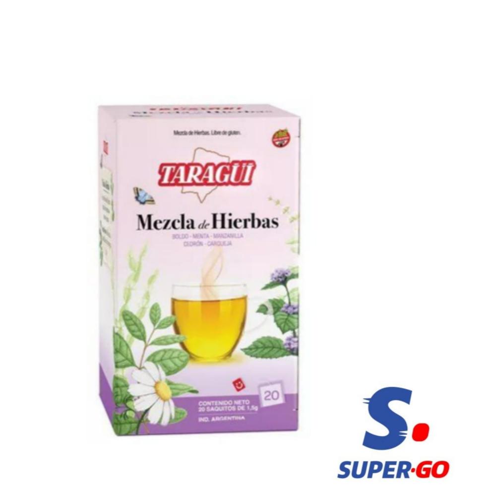 TE TARAGUI MEZCLA DE HIERBAS X 20 SAQ.