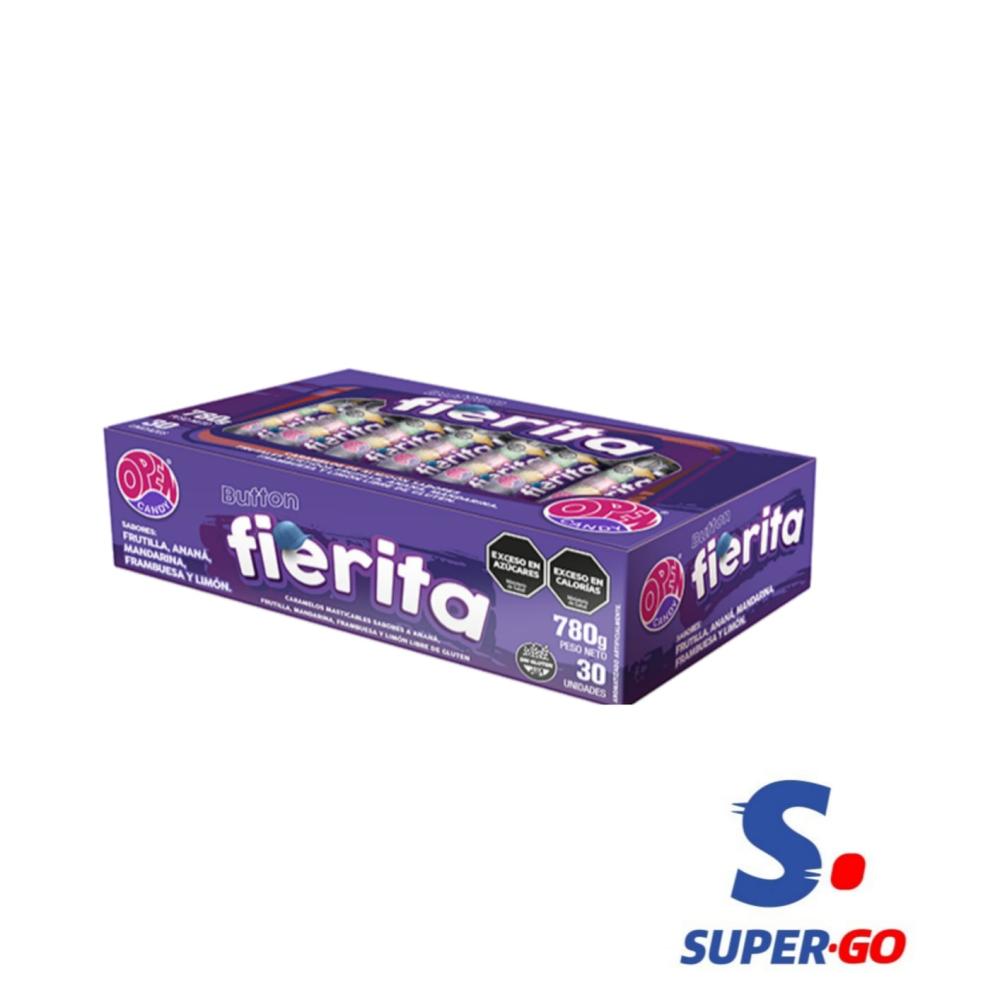GOMITAS FIERITA BUTTON SURTIDAS X 30U