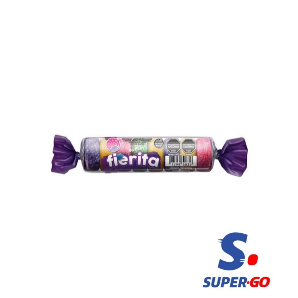 GOMITAS FIERITA BUTTON SURTIDAS X 26G