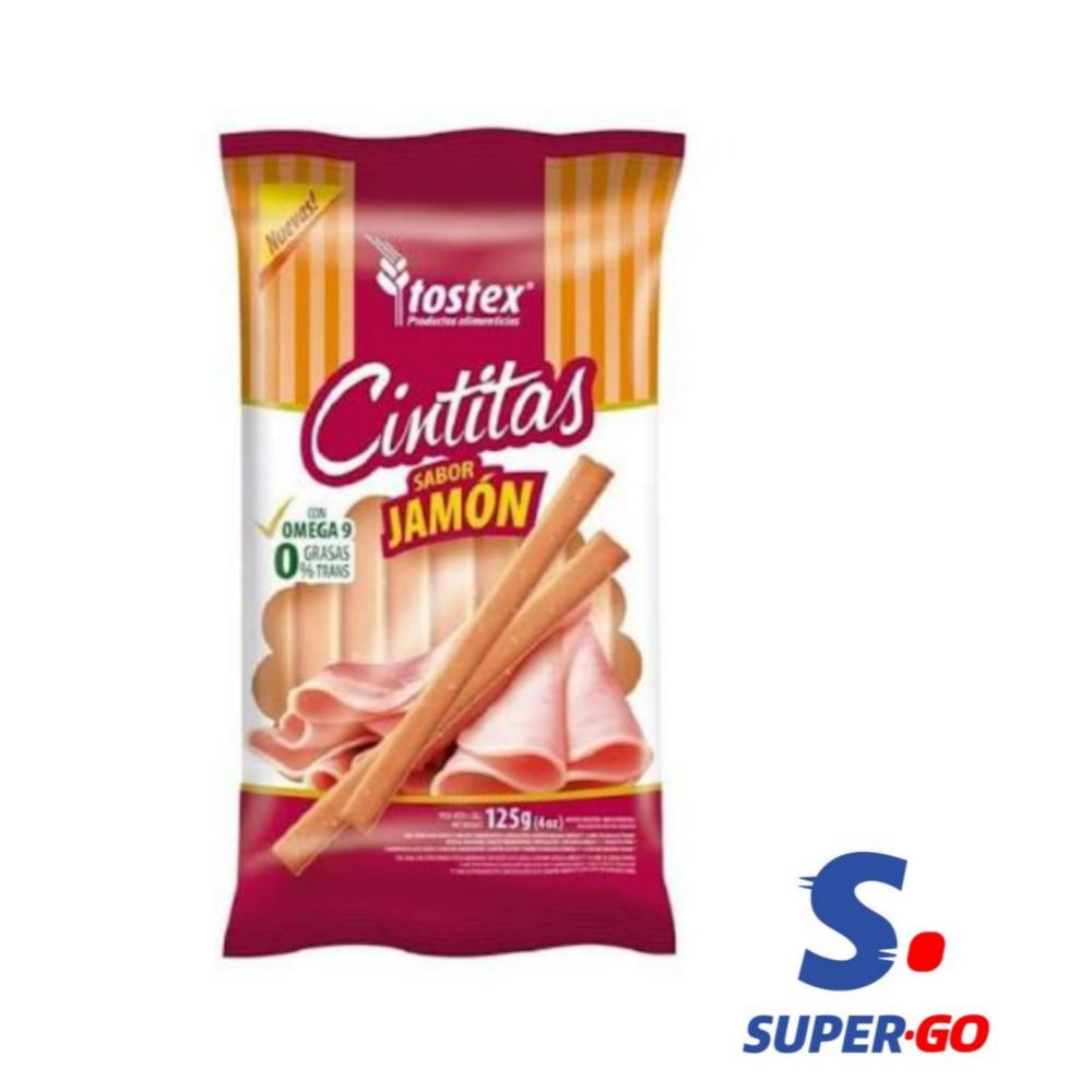 GALL.TOSTEX CINTITAS JAMON X 125G.