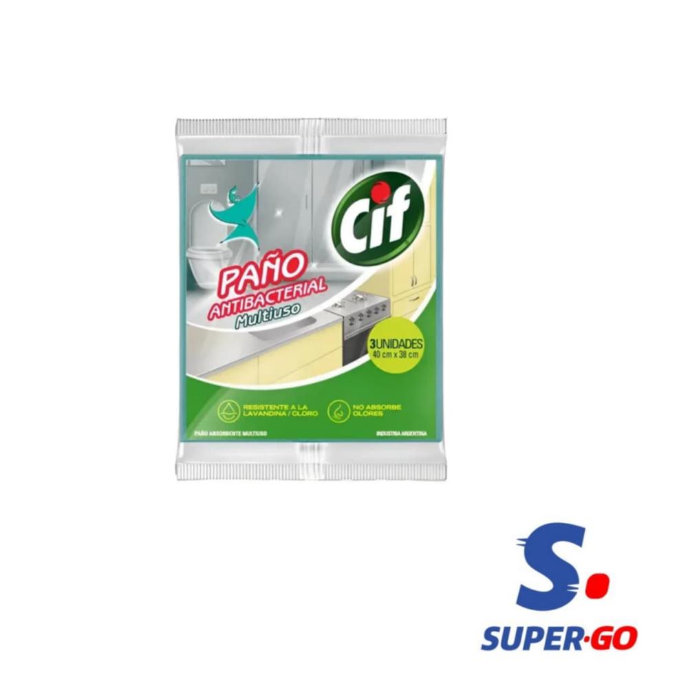 PA?O CIF ANTIBACTERIAL MULT. X 3 PA?OS