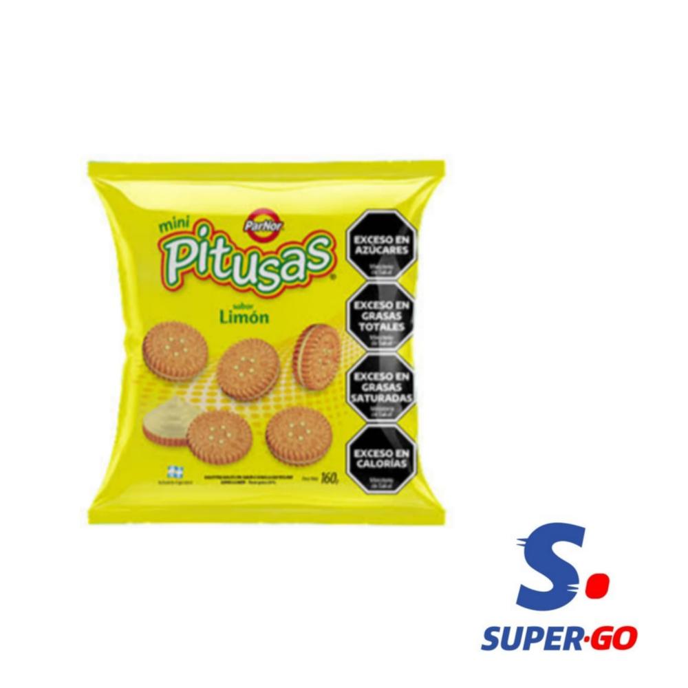 GALL.PARNOR MINI PITUSAS LIMON X 160G.
