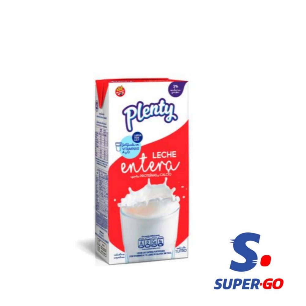 LECHE PLENTY ENTERA 3% X 1L.