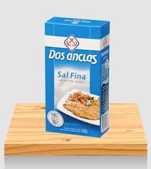 SAL DOS ANCLAS FINA X 500G. ESTUCHE