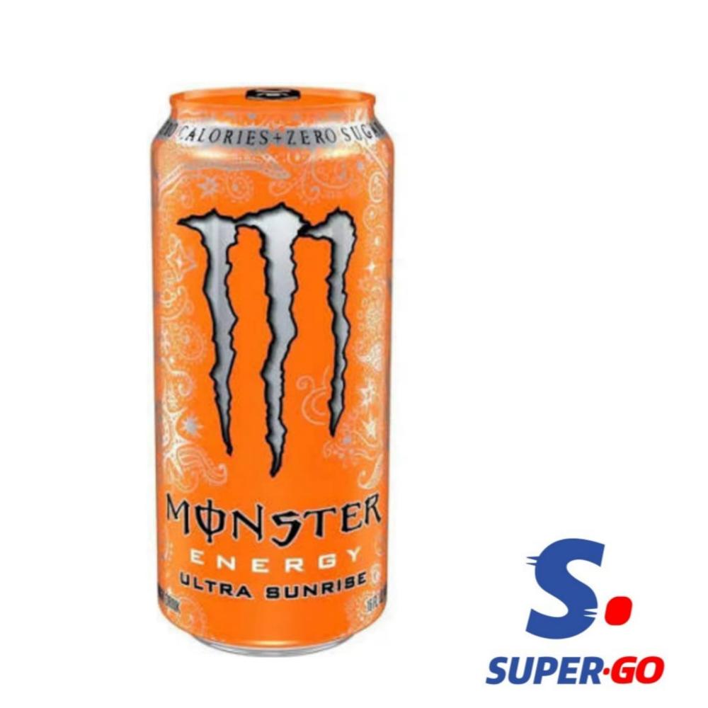 ENERGIZ.MONSTER ULTRA SUNRISE S/AZUCAR X 473ML.
