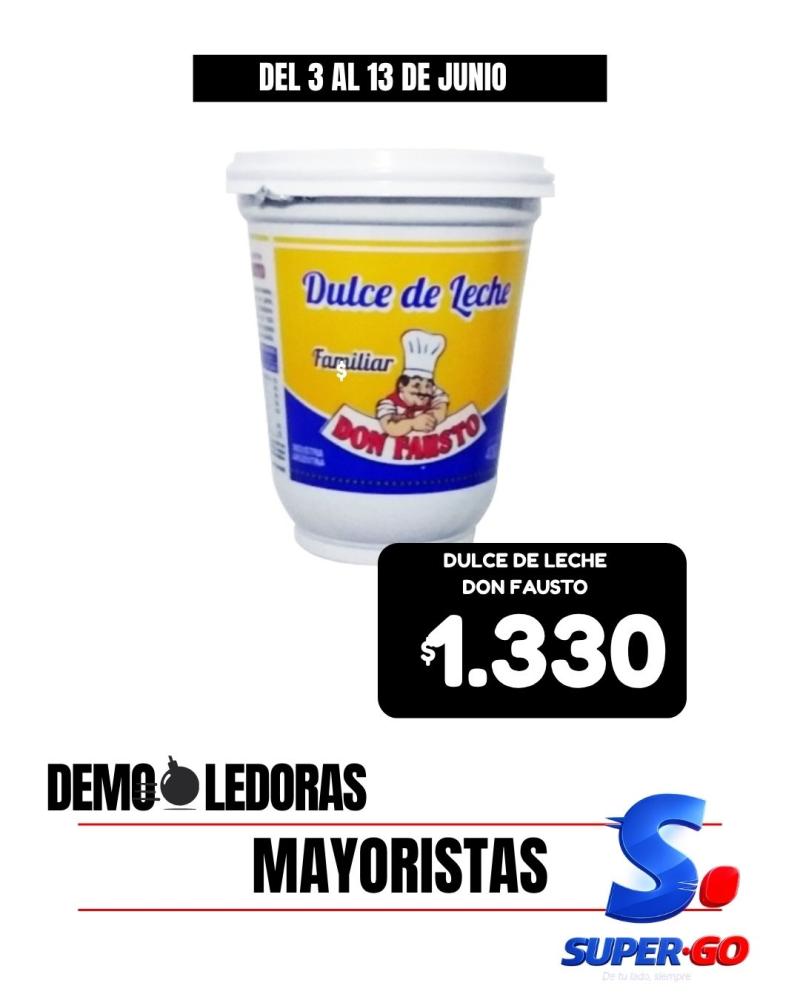 DULCE DE LECHE DON FAUSTO REP. X 400G.