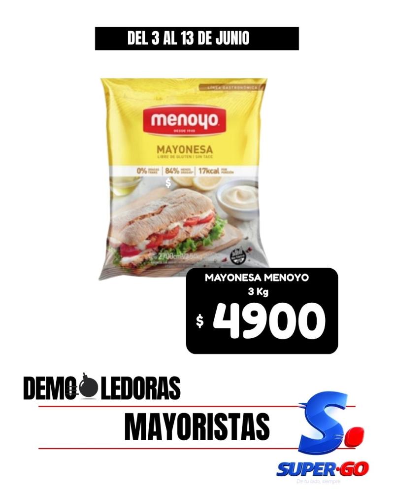 MAYONESA MENOYO X 2700G.