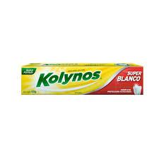 CREMA DENTAL KOLYNOS SUPER BLANCO X 90G.