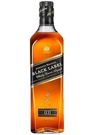 WHISKY JOHNNIE WALKER BLACK LABEL X 750ML.