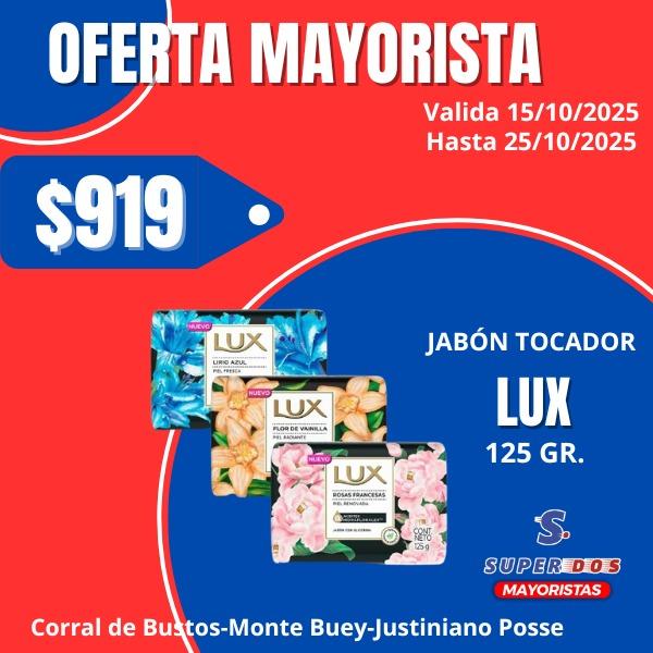 JABON TOC.LUX  X 120G.