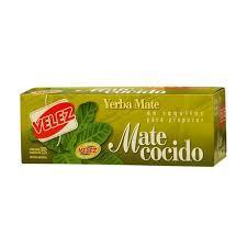 MATE COCIDO VELEZ X 25 SAQ.