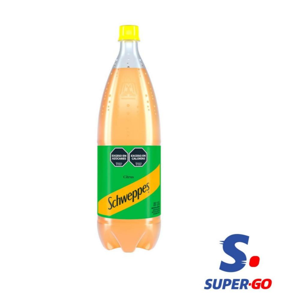 GASEOSA SCHWEPPERS x 1.5L CITRUS