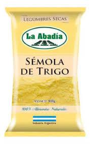 SEMOLA DE TRIGO LA ABADIA X 400G