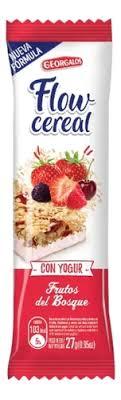 BARRA FLOW CEREAL F.ROJOS C/YOGUR X 27G