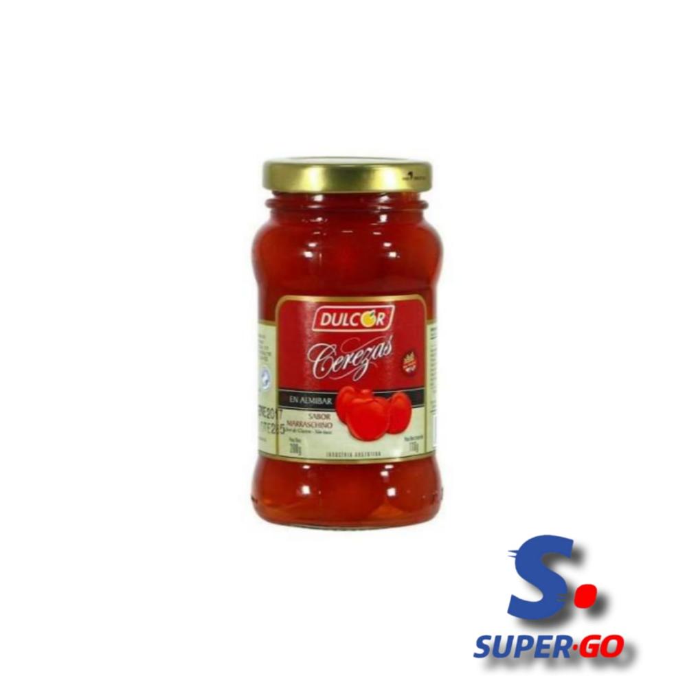CEREZAS DULCOR MARRASCHINO X 110G.FRASCO