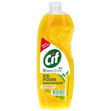 DETERGENTE CIF BIO ACTIVE LIMA X 500ML.